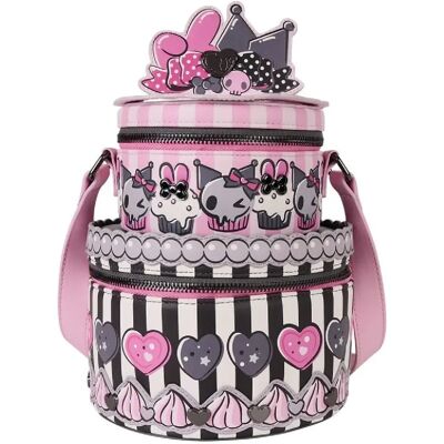 Sanrio - Sac à bandoulière My Melody and Kuromi By Loungefly - Publicité Sanrio - Sac à bandoulière My Melody and Kuromi By Loungefly - Publicité