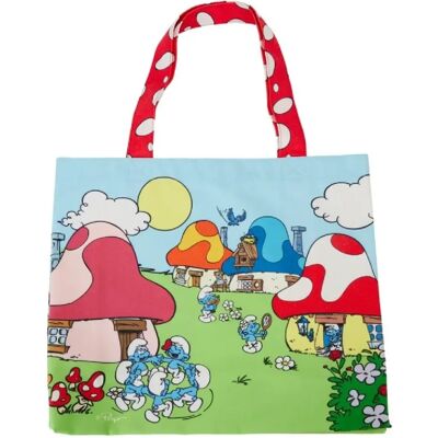 Les Schtroumpfs - Sac Les Schtroumpfs Village Life By Loungefly - Publicité Les Schtroumpfs - Sac Les Schtroumpfs Village Life By Loungefly - Publicité