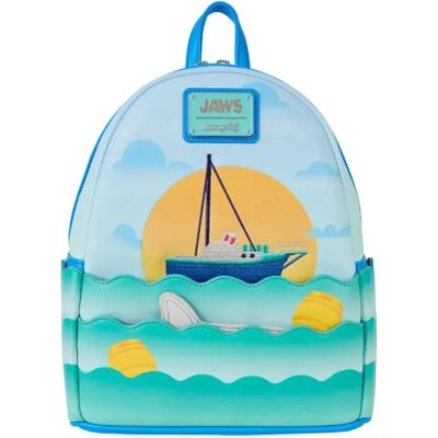 Les Dents de la Mer - Mini sac à dos Jaws by Loungefly - Publicité Les Dents de la Mer - Mini sac à dos Jaws by Loungefly - Publicité