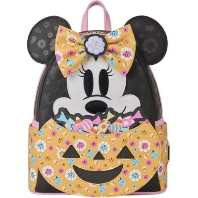 Disney - Sac à dos Mini Minnie Mouse Pumpkin By Loungefly - Publicité Disney - Sac à dos Mini Minnie Mouse Pumpkin By Loungefly - Publicité