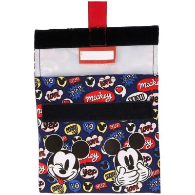 Disney Mickey Mouse Sac à Lunch Enfant 16x16cm Bleu - Publicité Disney Mickey Mouse Sac à Lunch Enfant 16x16cm Bleu - Publicité