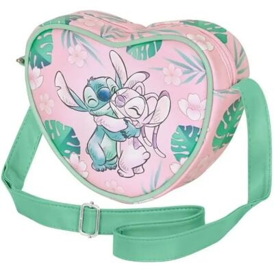 Karactermania Lilo & Stitch - Sac à bandoulière Casual Heart Hug Pink - Publicité Karactermania Lilo & Stitch - Sac à bandoulière Casual Heart Hug Pink - Publicité