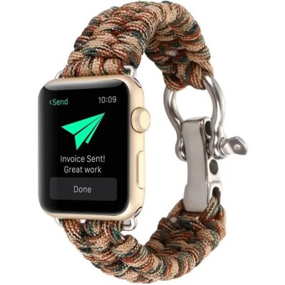Avizar Bracelet nylon Apple Watch 42/44 mm - Publicité Avizar Bracelet nylon Apple Watch 42/44 mm - Publicité