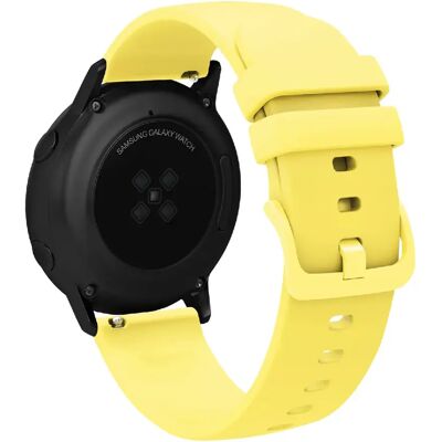 Avizar Galaxy Watch Active Bracelet Jaune - Publicité Avizar Galaxy Watch Active Bracelet Jaune - Publicité