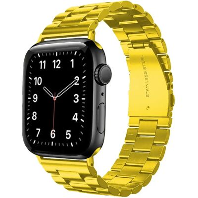 Cadorabo Bracelet acier inoxydable Apple Watch 42-45mm - Publicité Cadorabo Bracelet acier inoxydable Apple Watch 42-45mm - Publicité