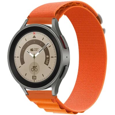 Avizar Bracelet nylon orange Huawei Watch GT - Publicité Avizar Bracelet nylon orange Huawei Watch GT - Publicité