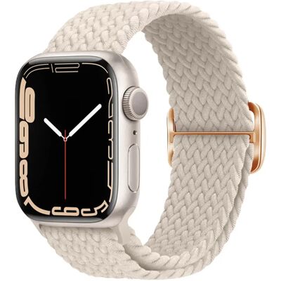 Avizar Bracelet Nylon Apple Watch 42-49mm Beige - Publicité Avizar Bracelet Nylon Apple Watch 42-49mm Beige - Publicité