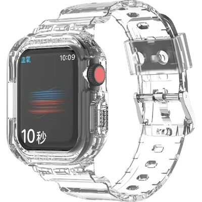 Bracelet Cadorabo pour Apple Watch - Series 1-8, SE - Poignet en TPU ajustable - Publicité Bracelet Cadorabo pour Apple Watch - Series 1-8, SE - Poignet en TPU ajustable - Publicité