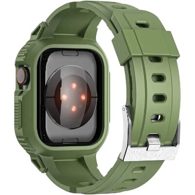 Avizar Bracelet Apple Watch 42-45mm - Vert - Publicité Avizar Bracelet Apple Watch 42-45mm - Vert - Publicité