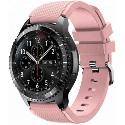Cadorabo Bracelet Smartwatch TPU 22mm - Rose - Publicité Cadorabo Bracelet Smartwatch TPU 22mm - Rose - Publicité