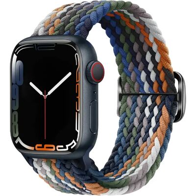Avizar Bracelet en nylon pour Apple Watch 42-49mm - Camouflage - Publicité Avizar Bracelet en nylon pour Apple Watch 42-49mm - Camouflage - Publicité