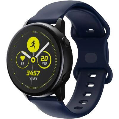 Cadorabo Bracelet Silicone Bleu 22mm pour Samsung Galaxy Gear S3 - Publicité Cadorabo Bracelet Silicone Bleu 22mm pour Samsung Galaxy Gear S3 - Publicité