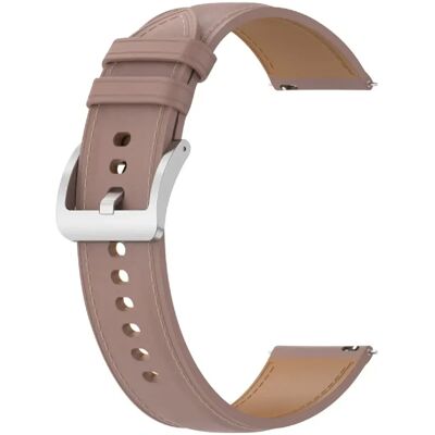 Avizar Bracelet Cuir pour Galaxy Watch 3 45mm Huawei Watch GT3 GT2 46mm Beige - Publicité Avizar Bracelet Cuir pour Galaxy Watch 3 45mm Huawei Watch GT3 GT2 46mm Beige - Publicité