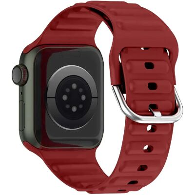 Bracelet en silicone Avizar pour Apple Watch 41mm / 40mm / 38mm - Accessoire Apple Watch - Publicité Bracelet en silicone Avizar pour Apple Watch 41mm / 40mm / 38mm - Accessoire Apple Watch - Publicité