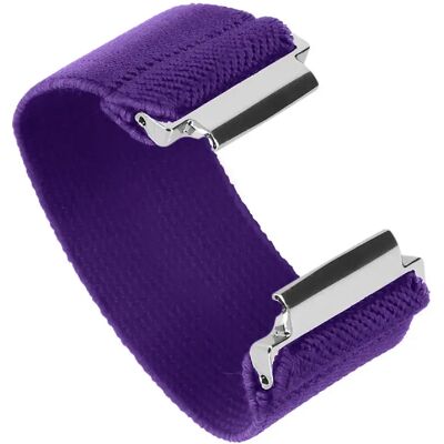 Bracelet en nylon violet pour Galaxy Watch 4 - Accessoire - Publicité Bracelet en nylon violet pour Galaxy Watch 4 - Accessoire - Publicité