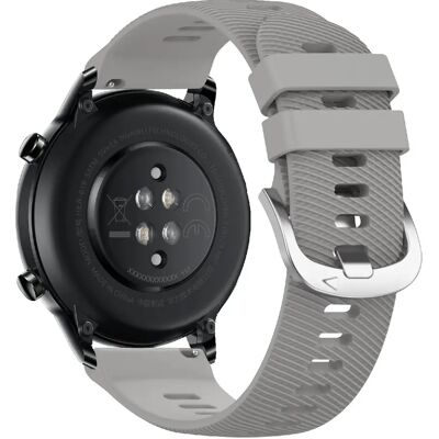 Avizar Bracelet pour Honor Magic Watch 2, 46mm Silicone Gris - Publicité Avizar Bracelet pour Honor Magic Watch 2, 46mm Silicone Gris - Publicité