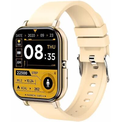 Yonis Montre Intelligente Jaune Suivi Santé 1.69 - Publicité Yonis Montre Intelligente Jaune Suivi Santé 1.69 - Publicité