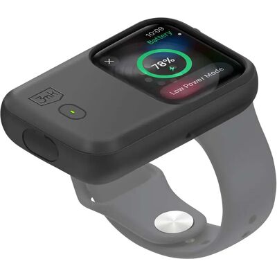 3mk Coque Batterie Induction pour Apple Watch 40mm et 41mm Silicone Autonomie 15h Noir - Publicité 3mk Coque Batterie Induction pour Apple Watch 40mm et 41mm Silicone Autonomie 15h Noir - Publicité