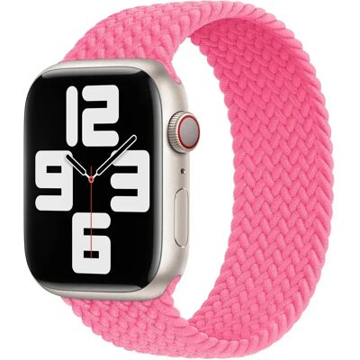 Bracelet tressé Solo pour Apple Watch 1 - 38 mm - Taille 1 - Rose - Publicité Bracelet tressé Solo pour Apple Watch 1 - 38 mm - Taille 1 - Rose - Publicité