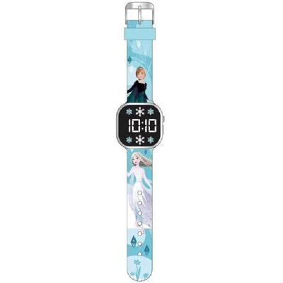 KIDS LICENSING Montre LED Frozen II - Bleu clair - Publicité KIDS LICENSING Montre LED Frozen II - Bleu clair - Publicité