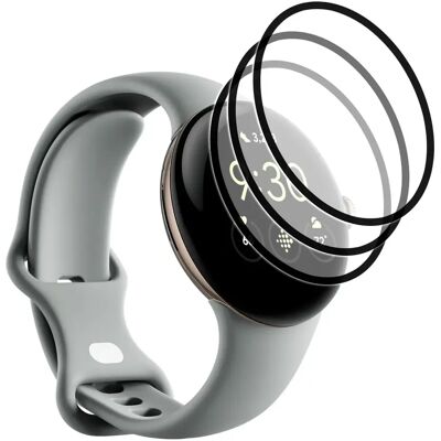 3 Verres trempé avec bords Noir pour Google Pixel Watch 2 1.2" 41mm - Visiodirect - Publicité 3 Verres trempé avec bords Noir pour Google Pixel Watch 2 1.2" 41mm - Visiodirect - Publicité