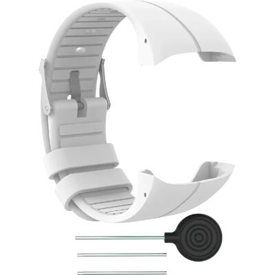Inf Bracelet en silicone pour Polar M400/M430 - S - Blanc - Publicité Inf Bracelet en silicone pour Polar M400/M430 - S - Blanc - Publicité