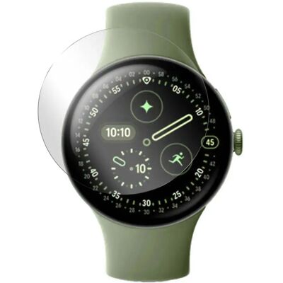 Verre trempé pour Google Pixel Watch 4 1.4" 45mm- Film de protection- Visiodirect - - Publicité Verre trempé pour Google Pixel Watch 4 1.4" 45mm- Film de protection- Visiodirect - - Publicité