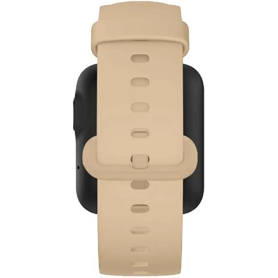 Bracelet Avizar Xiaomi Mi Lite / Redmi Watch - Silicone Doux Beige - Publicité Bracelet Avizar Xiaomi Mi Lite / Redmi Watch - Silicone Doux Beige - Publicité