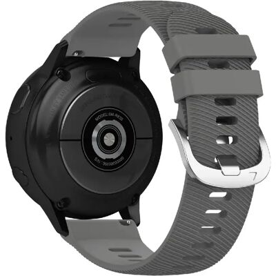 Avizar Bracelet texturé pour Galaxy Watch Active 2 - Gris Foncé - Publicité Avizar Bracelet texturé pour Galaxy Watch Active 2 - Gris Foncé - Publicité