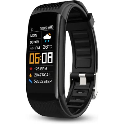 Bracelet INF Equity - Montre de fréquence cardiaque - Noir - Publicité Bracelet INF Equity - Montre de fréquence cardiaque - Noir - Publicité