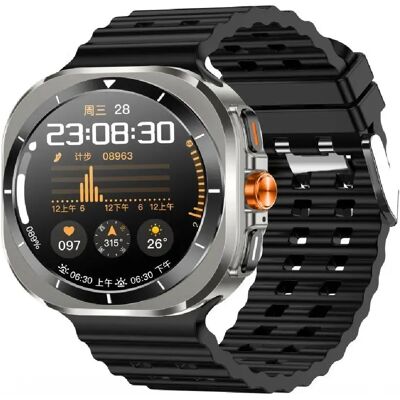 Yonis Montre connectée avec appels Bluetooth - 1,46 pouces - Noir - Publicité Yonis Montre connectée avec appels Bluetooth - 1,46 pouces - Noir - Publicité