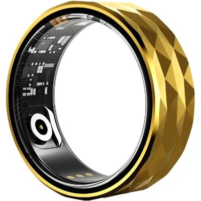 Bague Connectée Noire Étanche Suivi Santé Modes Sport Batterie Longue Durée Or YONIS - Publicité Bague Connectée Noire Étanche Suivi Santé Modes Sport Batterie Longue Durée Or YONIS - Publicité
