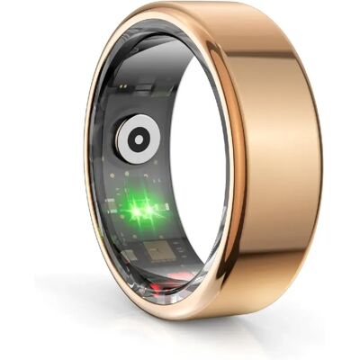Bague Connectée Or Suivi Cardiaque Sommeil Sport Modes Étanches Bluetooth 5.0 Or YONIS - Publicité Bague Connectée Or Suivi Cardiaque Sommeil Sport Modes Étanches Bluetooth 5.0 Or YONIS - Publicité