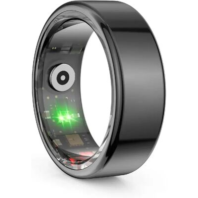 Bague Connectée Or Suivi Cardiaque Sommeil Sport Modes Étanches Bluetooth 5.0 Noir YONIS - Publicité Bague Connectée Or Suivi Cardiaque Sommeil Sport Modes Étanches Bluetooth 5.0 Noir YONIS - Publicité