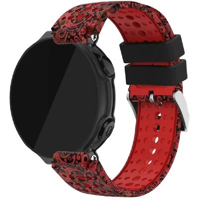 Générique Bracelet sport en silicone pour Garmin Forerunner 220/230/235/620/63 - Rouge - Publicité Générique Bracelet sport en silicone pour Garmin Forerunner 220/230/235/620/63 - Rouge - Publicité