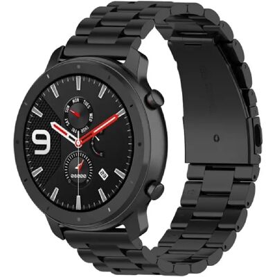 Générique Bracelet en métal pour Samsung Galaxy Gear S2 Sport - Noir - Publicité Générique Bracelet en métal pour Samsung Galaxy Gear S2 Sport - Noir - Publicité