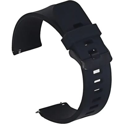 Phonecare Bracelet silicone SmoothSilicone avec boucle pour TicWatch Pro - Noir - Publicité Phonecare Bracelet silicone SmoothSilicone avec boucle pour TicWatch Pro - Noir - Publicité