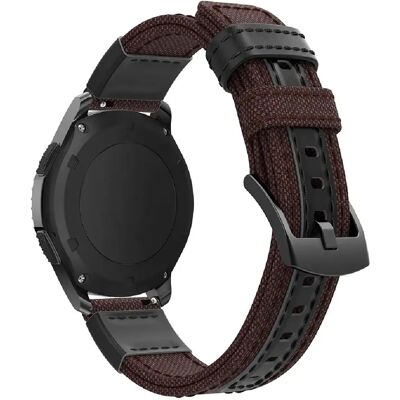 Générique Bracelet en cuir véritable pour Samsung Gear S3 Classic - marron - Publicité Générique Bracelet en cuir véritable pour Samsung Gear S3 Classic - marron - Publicité