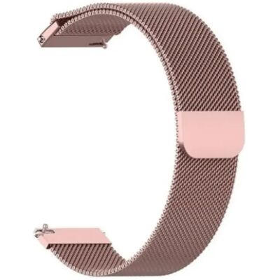 Phonecare Bracelet milanais en métal pour TicWatch Pro 3 - Rose clair - Publicité Phonecare Bracelet milanais en métal pour TicWatch Pro 3 - Rose clair - Publicité