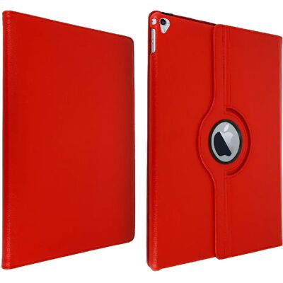Étui Folio pour iPad Pro 12.9 - Rotation 360°, Anti-chocs, Rouge - Publicité Étui Folio pour iPad Pro 12.9 - Rotation 360°, Anti-chocs, Rouge - Publicité
