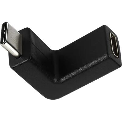 Adaptateur USB-C 90° Noir - Adaptateur - Publicité Adaptateur USB-C 90° Noir - Adaptateur - Publicité