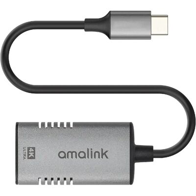 Adaptateur USB-C vers HDMI 4K Noir - Publicité Adaptateur USB-C vers HDMI 4K Noir - Publicité