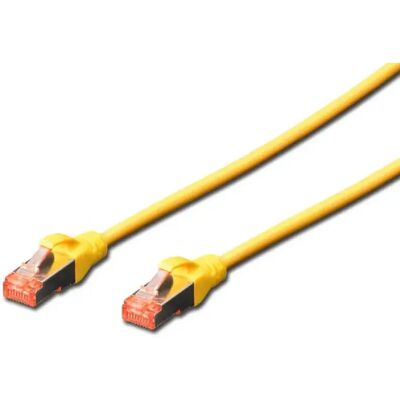 Digitus Câble réseau RJ45 Cat6 - 0,5 m - Jaune - Publicité Digitus Câble réseau RJ45 Cat6 - 0,5 m - Jaune - Publicité