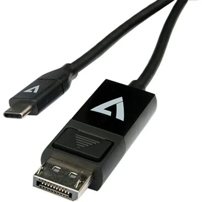 V7 UCDP-2M Câble USB-C à DisplayPort - Support 4K - Publicité V7 UCDP-2M Câble USB-C à DisplayPort - Support 4K - Publicité