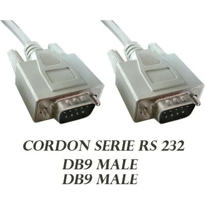 Kalea-informatique Câble série RS232 DB9 - 1,5 m - Publicité Kalea-informatique Câble série RS232 DB9 - 1,5 m - Publicité