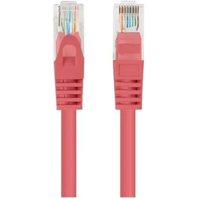 Lanberg - Câble réseau - RJ-45 à RJ-45 - 1,5M - Rouge - Cat 6 - Publicité Lanberg - Câble réseau - RJ-45 à RJ-45 - 1,5M - Rouge - Cat 6 - Publicité