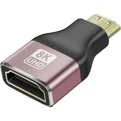 LinQ Adaptateur Vidéo 8K UHD HDMI Femelle vers Mini HDMI Mâle Noir - Publicité LinQ Adaptateur Vidéo 8K UHD HDMI Femelle vers Mini HDMI Mâle Noir - Publicité