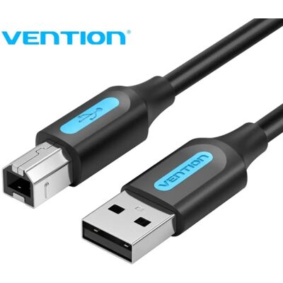 Câble USB 2.0 A à USB-B Vention - 10m Noir - Câble d'Imprimante - Publicité Câble USB 2.0 A à USB-B Vention - 10m Noir - Câble d'Imprimante - Publicité