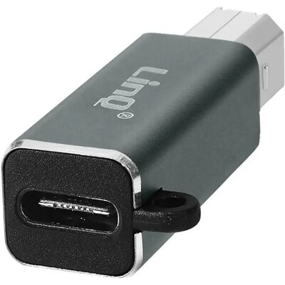 Adaptateur LinQ USB-C Femelle à USB-B Mâle - Transfert rapide - Publicité Adaptateur LinQ USB-C Femelle à USB-B Mâle - Transfert rapide - Publicité