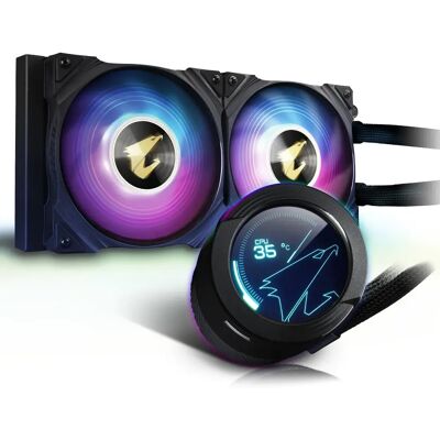 Gigabyte AORUS WaterForce X 240 120mm - Publicité Gigabyte AORUS WaterForce X 240 120mm - Publicité